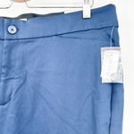NWT‎ Catherines Womens Preppy The Universal Elastic Waist Dress Chino Pants 18W Blue Photo 2