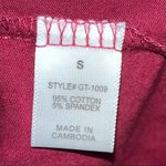 Zenana Outfitters Wine Red V-Neck Short Sleeve Top Small NWT Photo 9