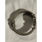 Studio Time Watch Silver Tone Cable Cuff Bracelet Quartz Ladies Wristwatch Photo 3