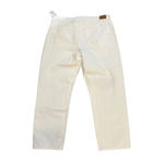 American Eagle NWT  White 90s Straight‎ Leg Jeans Size 16S Photo 4