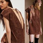 Free People Sawyer Mini Vegan Suede Dress Color: Chicory Coffee Size XS Photo 4