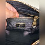 Prada bandoliera Black Glace Calf Leather crossbody bag Photo 11