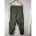 American Bazi  Cargo Jogger Pants Women’s Large Olive Green Black Utility Street Photo 2