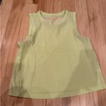 Athleta  Tank Top Womens Size Small Neon Light Green Gym Training Running Photo 0