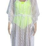 Echo Womens Swim Coverup Lacy Pullover Swimsuit Beach White One Size Size undefined Photo 0