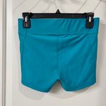 Under Armour Women's Teal HeatGear Shorts Photo 3