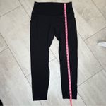 Lululemon  Athletica black full length Classic Black Leggings size 12 peloton Photo 5