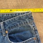 H&M Straight Denim Jeans Women Size 10 Medium Wash Ankle Slit Urban Edgy Modern Photo 6