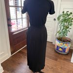 Motel Rocks Metal Rocks NWT Pleated Skull Maxi Dress with Side Zipper Photo 3