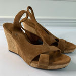 UGG  hazel‎ suede sling back wedge sandals size 9 Photo 0