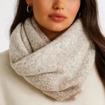 Barefoot Dreams CozyChic Lite Confetti Scarf - Cream / Taupe Photo 0