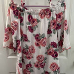 Lila Rose Lily Rose Floral Mini Dress Size‎ Large Floral Coquette Fairy Romantic Sexy Photo 0
