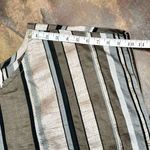 Marilu Metallic Striped Kimono Blouse Large Brown Photo 4
