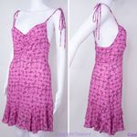 Free People NEW Intimately Caught Up Printed Slip Dress, Pink, Small Photo 2