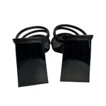 Abound  Women Black PU Square Toe Block Heel Mule Sandals 6.5M Photo 3