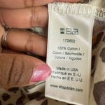 Anthropologie Dolan Left Coast Lucy Leopard Print Tank Brown Size Medium White Photo 5