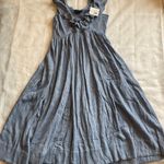 Cotton Blue NWT HATCH The Sarah midi Dress SZ4 bust up to 46in Photo 2