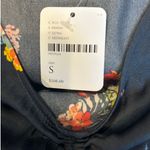 Free People NWT Midnight Dress Shift Silky Short Mini Floral Dress Women's Small Photo 5