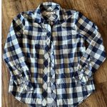 Vineyard Vines Womens Flannel Button Up Shirt Size 4 Photo 0