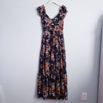 Baltic Born Martina Black And Cooper Floral Maxi Dress Photo 2