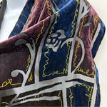 JL Silk blend crushed velvet burnout velour scarf Photo 8