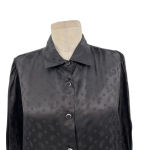 The Kooples  Delicate‎ Paisley Shirtdress Patterned Black Size 1 US Small / 4 Photo 2