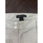 White House | Black Market  Pants Sz 14 Cargo Utility Ivory Beige  WHBM Photo 2