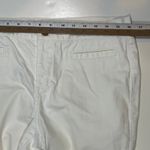 Lauren Jeans Co. Ralph Lauren White Zip Hem Crop Pants Women's Size 6P Photo 6
