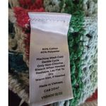 Talbots  Striped Knit Tank Top Sleeveless‎ Crochet Colorful Casual Summer Large Photo 4