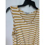 Green Envelope Los Angeles Striped Shirt Yellow Photo 2
