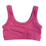 Alo Yoga  Wellness Bra Women’s XS Raspberry Sorbet Pink Sports Performance Ribbed Photo 1