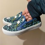 Coach  Cameron Aqua Blue Floral Flat Slip-on‎ Sneakers Women’s US Size 6.5 T Photo 2