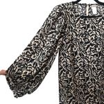 H&M Patterned Wide Sleeved Mini Dress NWT XS Photo 4