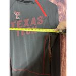 VINTAGE Texas Tech University Sweatshirt Women Small Black Red Long Sleeves Photo 4
