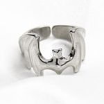 Silver Bat Ring Photo 4