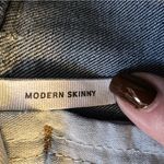 Loft  Modern Skinny Slanted Raw Edge Jeans 14 Photo 5