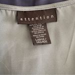 Attention  Sleeveless Satin Top L Photo 3