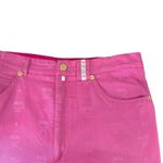 MCM Vintage Pink Monogram Satin Tracksuit Custom Made Photo 11