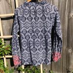 Athleta  Ikat Embroidered Long Sleeve Swim Tunic S Photo 10