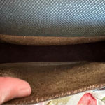 Handmade  Genuine Leather Purse For womwith Peruvian Textile - Cuzco PERU Photo 6