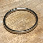 Sterling Silver Etched Floral 925  Bangle Photo 8