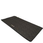 Coach Brown Signature Coat Canvas Slim Pouch Photo 2