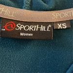 SportHill Women's Blue Hoodie XS Long Sleeve Casual Fall Wear Arm Detail Photo 5