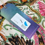 Show Me Your Mumu  Mal Top‎ Pink Green Paisley Womens Size Small Long Sleeve NEW Photo 3