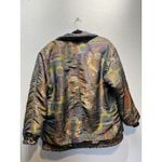 Vintage Innovations by IZZI Puffer Jacket Oversized Size Small Floral Multicolor Photo 15