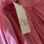 ZARA NWT  Balloon Hem Ribbed Mini Dress Size Medium Bloggers Fave Photo 9