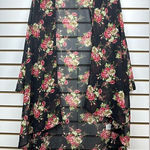Love Tree Sz S Sheer Dropped Shoulders Cardigan/Kimonos/Espadrilles/Cover Up Photo 0