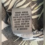 Tropical Leaf Print Sleeveless Button Down Beach Resort Plus Dress Cover Up Green Size 2X Photo 8