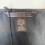 Victoria's Secret  Kimono‎ Womens One Size Black Silky Tie Front NEW Photo 6