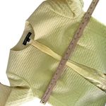 Albert Nipon 2 Piece Set Dress and Blazer Womens 4 Yellow Textured Academia Photo 13